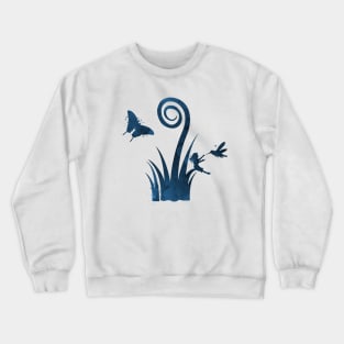 Fairy on a leaf Crewneck Sweatshirt